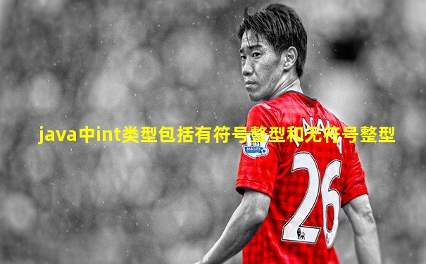 java中int类型包括有符号整型和无符号整型