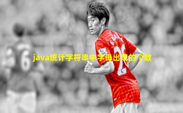 java统计字符串中字母出现的个数