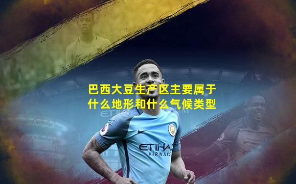 巴西大豆生产区主要属于什么地形和什么气候类型