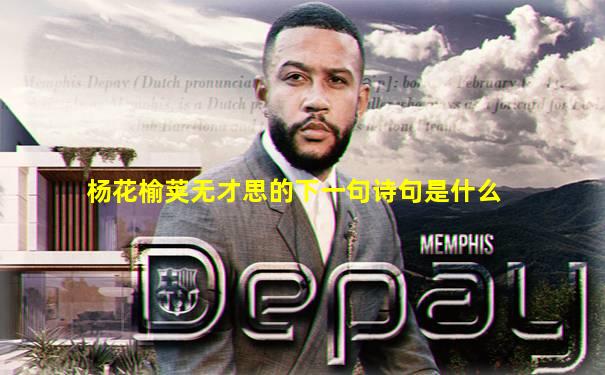 杨花榆荚无才思的下一句诗句是什么