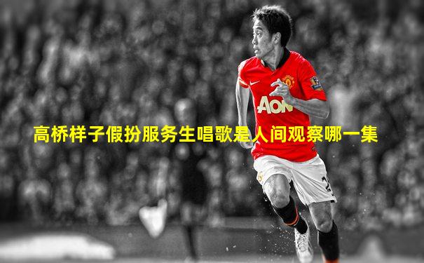 高桥样子假扮服务生唱歌是人间观察哪一集